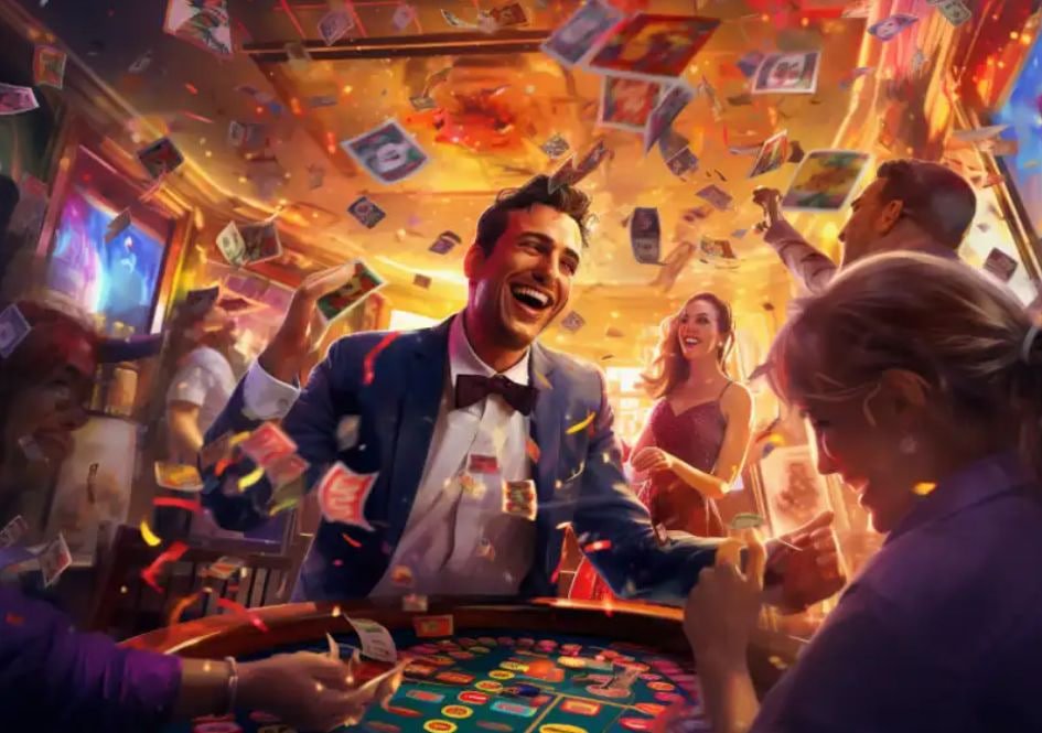 pgpg123 APP ဖြင့် Slots နှင့် Live Casino ဂိမ်းများ ကစားနေသောမြင်ကွင်း